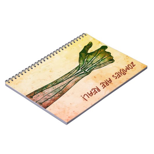 Zombie Hand Notitieboek (Linkerzijde)