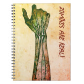 Zombie Hand Notitieboek (Voorkant)