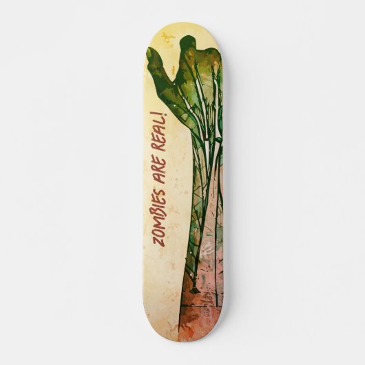 Zombie Hand Persoonlijk Skateboard (Voorkant)