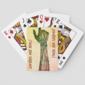 Zombie Hand Pokerkaarten (Achterkant)