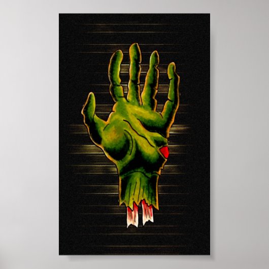 Zombie Hand Poster (Voorkant)