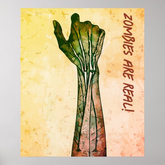 Zombie Hand Poster (Voorkant)