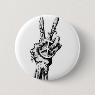 zombie hand ronde button 5,7 cm