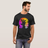 Zombie Hand Scary Colorful Halloween T-shirt (Voorkant volledig)