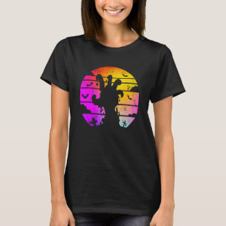 Zombie Hand Scary Colorful Halloween T-shirt