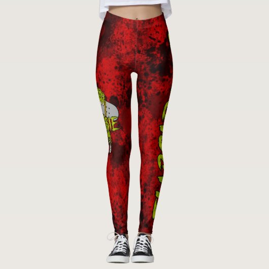 Zombie Hand SKT Leggings (Voorkant)