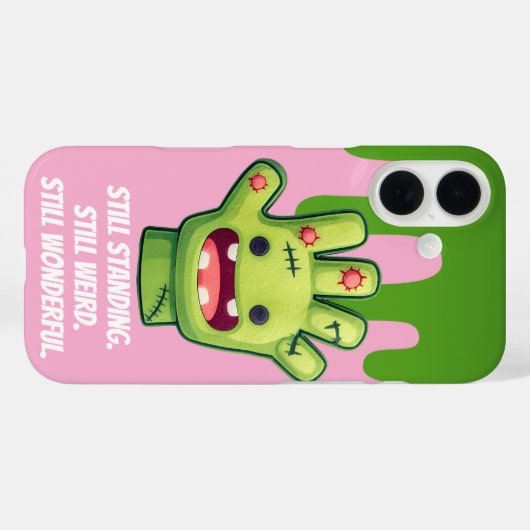 Zombie Hand Telefoon Case (Achterkant (horizontaal))