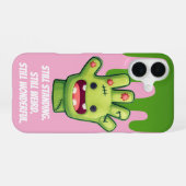 Zombie Hand Telefoon Case iPhone 16 Hoesje (Achterkant horizontaal)
