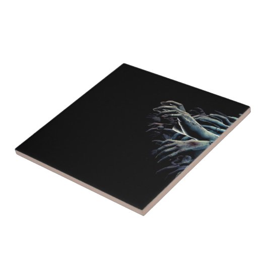 Zombie handen tegeltje (Zijkant)