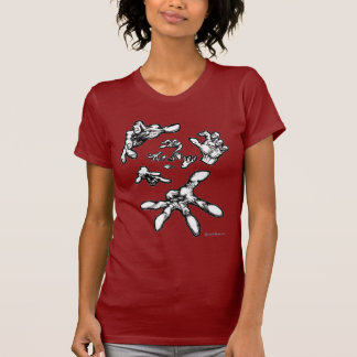 Zombie Hands Dames T-shirt