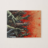 Zombie Hands Puzzle Legpuzzel (Horizontaal)