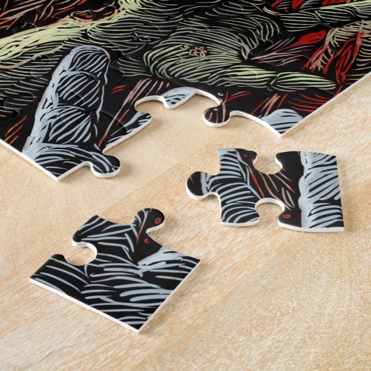 Zombie Hands Puzzle Legpuzzel (Zijkant)