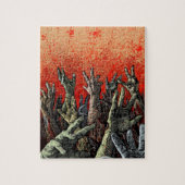 Zombie Hands Puzzle Legpuzzel (Verticaal)