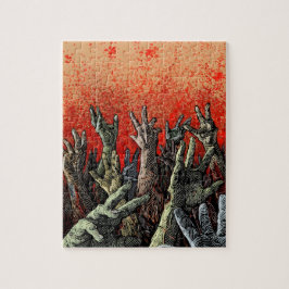 Zombie Hands Puzzle Legpuzzel