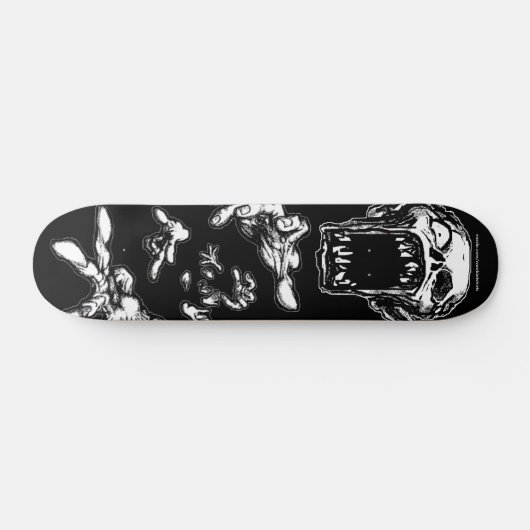 Zombie Hands Skateboard (Horizontaal)