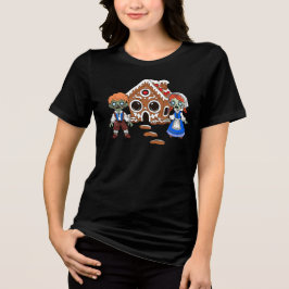 Zombie Hansel en Gretel Tri-Blend Shirt