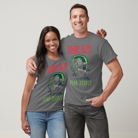 Zombie Hate Dump People T-shirt (Unisex)