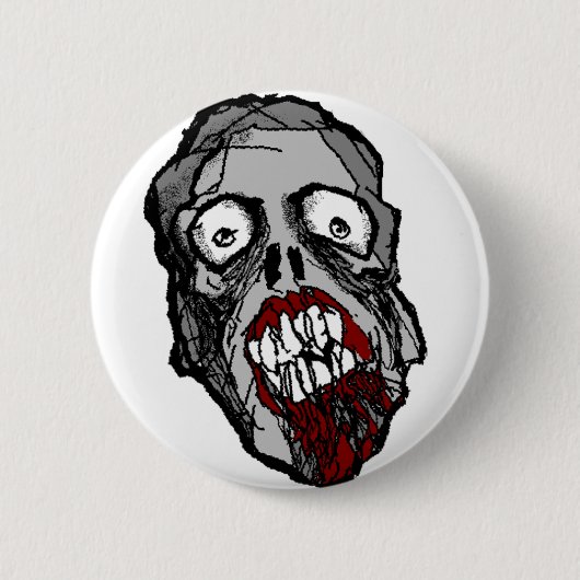 Zombie Head Button (Voorkant)