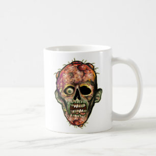 Zombie Head Coffee Mok