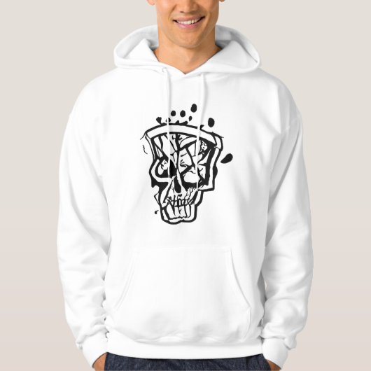 Zombie Head Hoodie (Voorkant)
