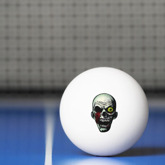 Zombie Head Pingpongbal (Net)