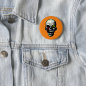 Zombie Head Ronde Button 5,7 Cm (In situ)