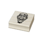 Zombie Head Rubber Stamp Rubberstempel (Stempel)