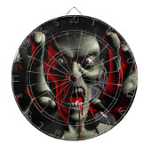 Zombie Head-Shot Dart Board Dartbord (Voorkant)