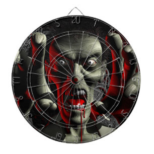 Zombie Head-Shot Dart Board Dartbord