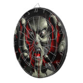 Zombie Head-Shot Dart Board Dartbord (Voorkant Rechts)