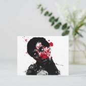 Zombie Head Shot Products Briefkaart (Staand voorkant)