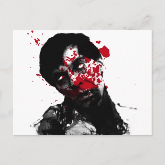 Zombie Head Shot Products Briefkaart (Voorkant)
