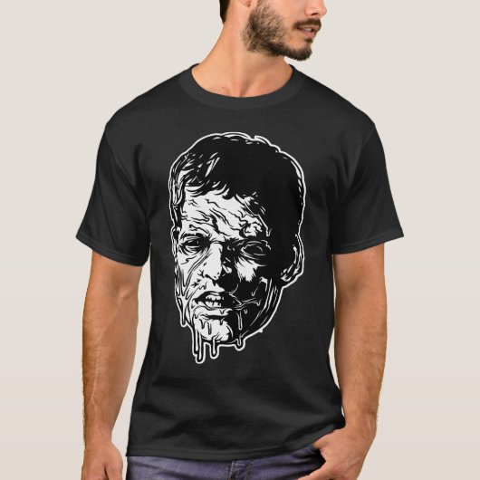 Zombie Head T-shirt (Voorkant)