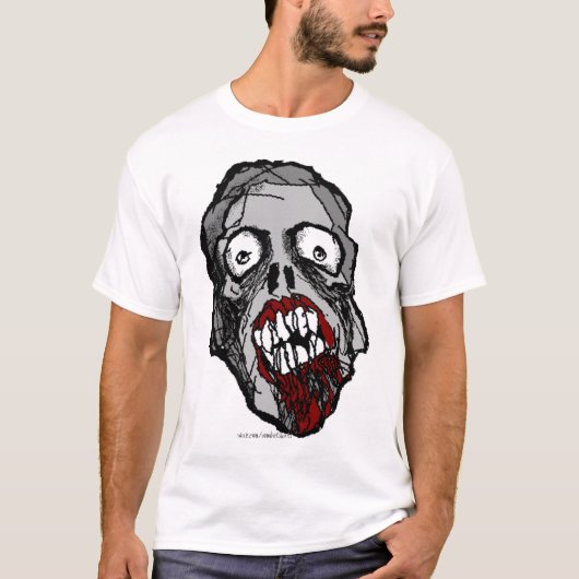Zombie Head T-shirt (Voorkant)