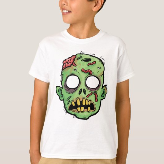 Zombie Head T-shirt (Voorkant)