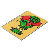 Zombie Heart-notebook - 80 pagina's Notitieboek (Linkerzijde)