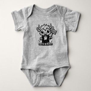 Zombie Highland Koe Romper