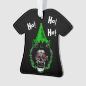 Zombie - Ho! Ho! Ho, op Black Ornament (voorkant)