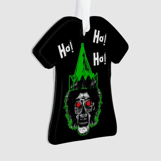 Zombie - Ho! Ho! Ho, op Black Ornament (voorkant)