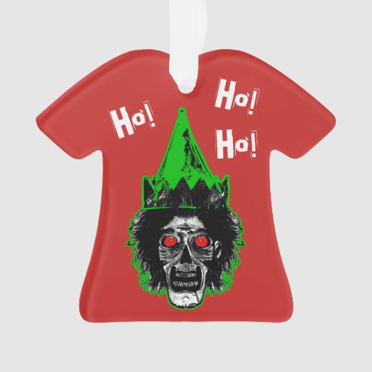 Zombie - Ho! Ho! Ho! Ornament (voorkant)
