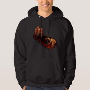 Zombie Hoodie Horror Zombie Hooded Sweatshirt