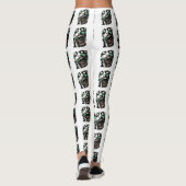 Zombie Hoofd Legging (Achterkant)