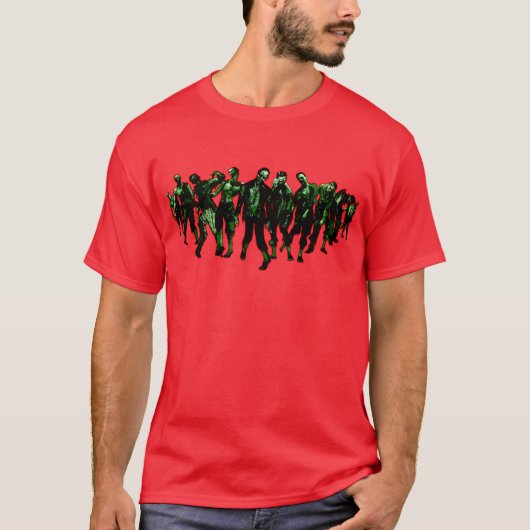zombie horde - apocalypse t-shirt (Voorkant)