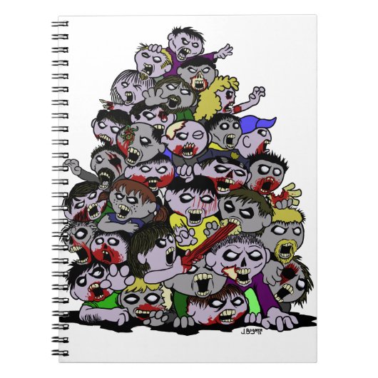 Zombie Horde Notitieboek (Voorkant)