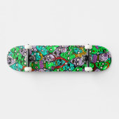 Zombie Horde Persoonlijk Skateboard (Horizontaal)