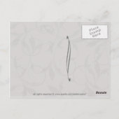 Zombie Horror Briefkaart (Achterkant)