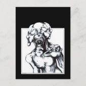 Zombie Hunger Briefkaart (Voorkant)