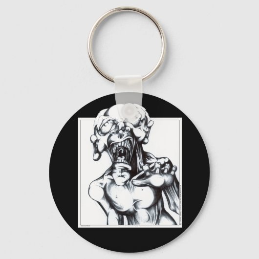 Zombie Hunger Sleutelhanger (Voorkant)