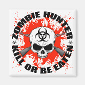 Zombie Hunter 1 Magneet (Voorkant)