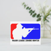 zombie hunter 3 briefkaart (Staand voorkant)